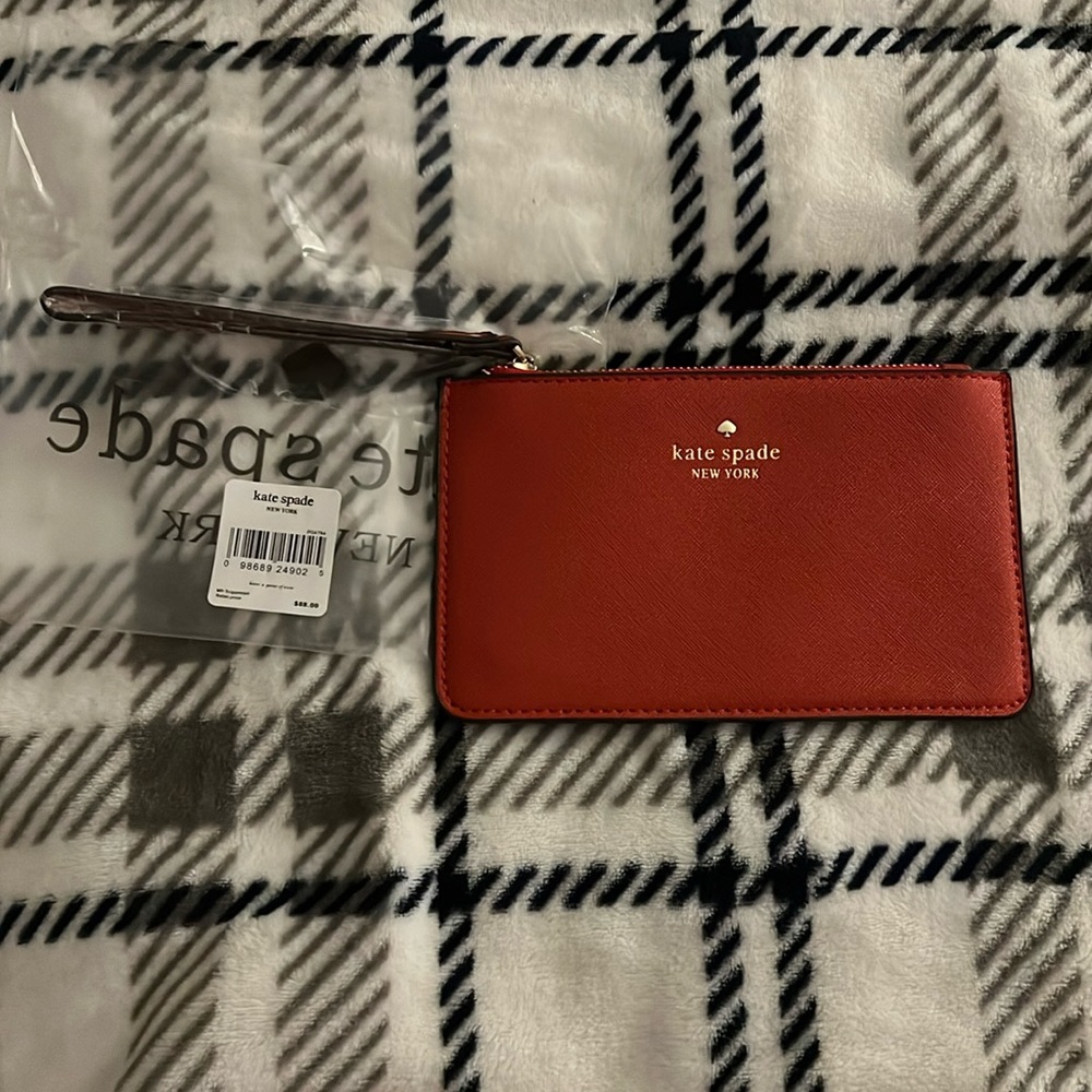 Kate Spade ♠️ Brand New Red Clutch